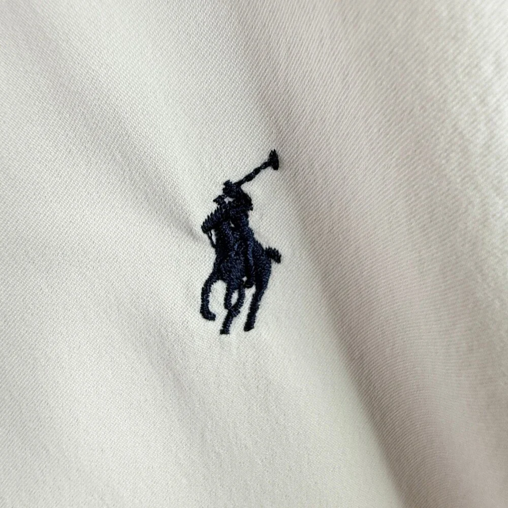 Ralph Lauren Shirt Mens XXL White Performance Classic Fit Button Down